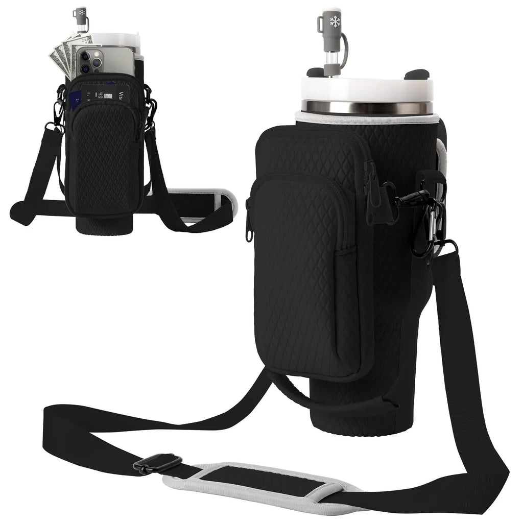 backpacks travel with cup holder Travel-Friendly and Adjustable Cup Holder with Strap