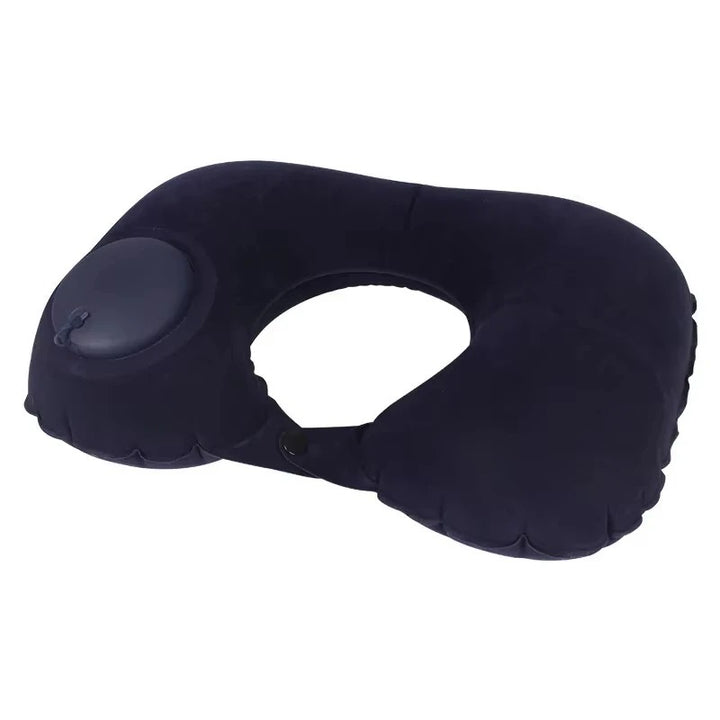 1pc Travel Pillows Airplanes Inflatable Super Light Portable Neck Pillow