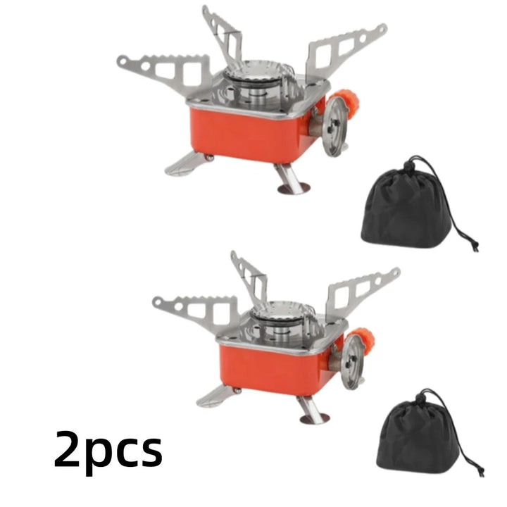 Outdoor Mini Square Cooktop Portable Folding Gas Cooktop
